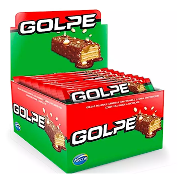 Chocolate Golpe Caja x 24 UND